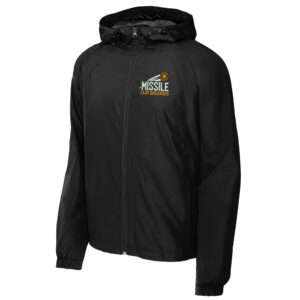 Missile Clay Breakers Trap Sport-Tek Men – Hooded Raglan Jacket-Black