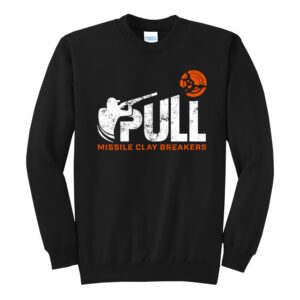 Missile Clay Breakers Trap Unisex Basic Crewneck Sweatshirt-Black