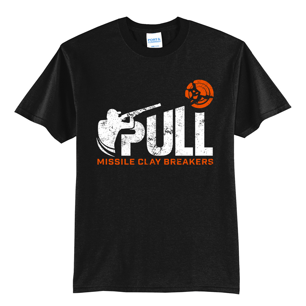 Missile Clay Breakers Trap Unisex Basic Short Sleeve Tee-Black