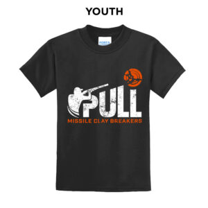 Missile Clay Breakers Trap Youth Basic Short Sleeve Tee-Black