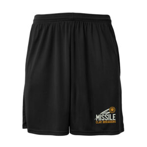 Missile Clay Breakers Trap A4 Cooling Shorts with Pockets Men-Black