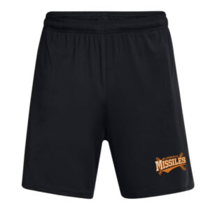 Milledgeville Softball Under Armour Men’s UA Tech Vent 7″ pocketed  Shorts-Black