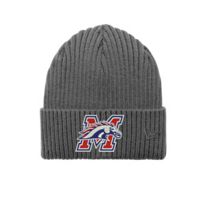 Morrison Trapshooting New Era Core Classic thick rib knit Cuff Beanie stocking cap-Graphite