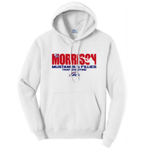 Morrison Trapshooting Unisex Basic Hooded Sweatshirt-White