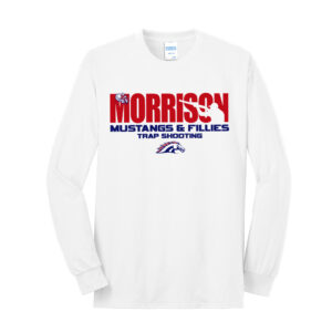 Morrison Trapshooting Unisex Cotton Long Sleeve Tee-White
