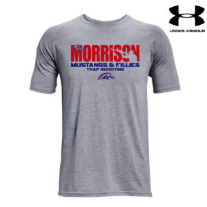 Morrison Trapshooting Under Armour Athletics soft cotton blend T-shirt Men-Steel Grey (medium is sold out)