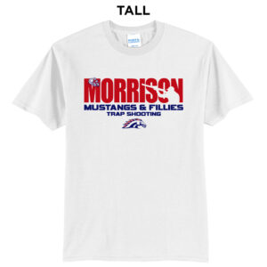 Morrison Trapshooting Tall Basic Short Sleeve Tee-White