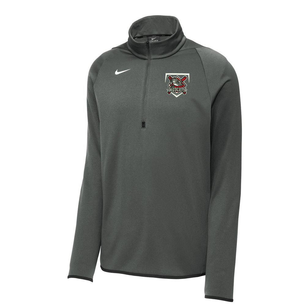 Mudcats BB Nike Therma-FIT 1/4-Zip Fleece Men-Team Anthracite