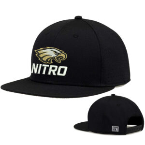 Nitro SB Club The Game Perforated GameChanger Snapback Cap-Black