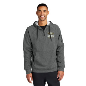 Nitro SB Club Nike Therma-FIT Pocket 1/4-Zip Fleece Hoodie Men-Charcoal Heather
