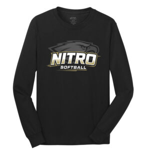 Nitro SB Club Unisex Cotton Long Sleeve Tee-Black