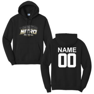 Nitro SB Club Unisex Fleece Hooded Sweatshirt-Black