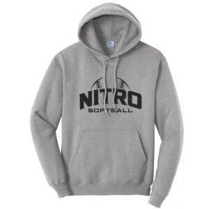 Nitro SB Club Unisex Fleece Hooded Sweatshirt-Athletic Heather
