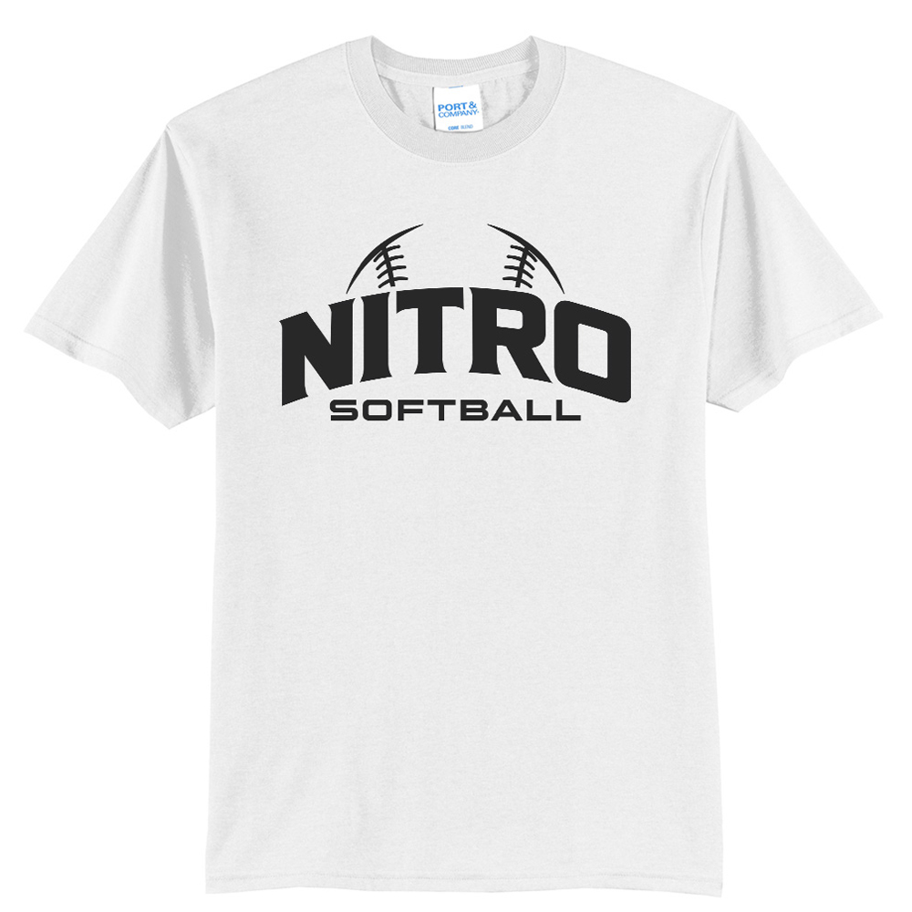 Nitro SB Club Unisex Short Sleeve Tee-White