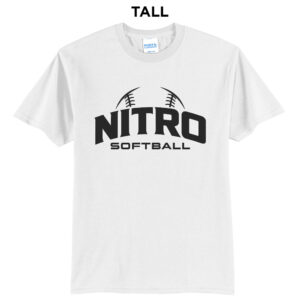 Nitro SB Club Tall Short Sleeve Tee-White