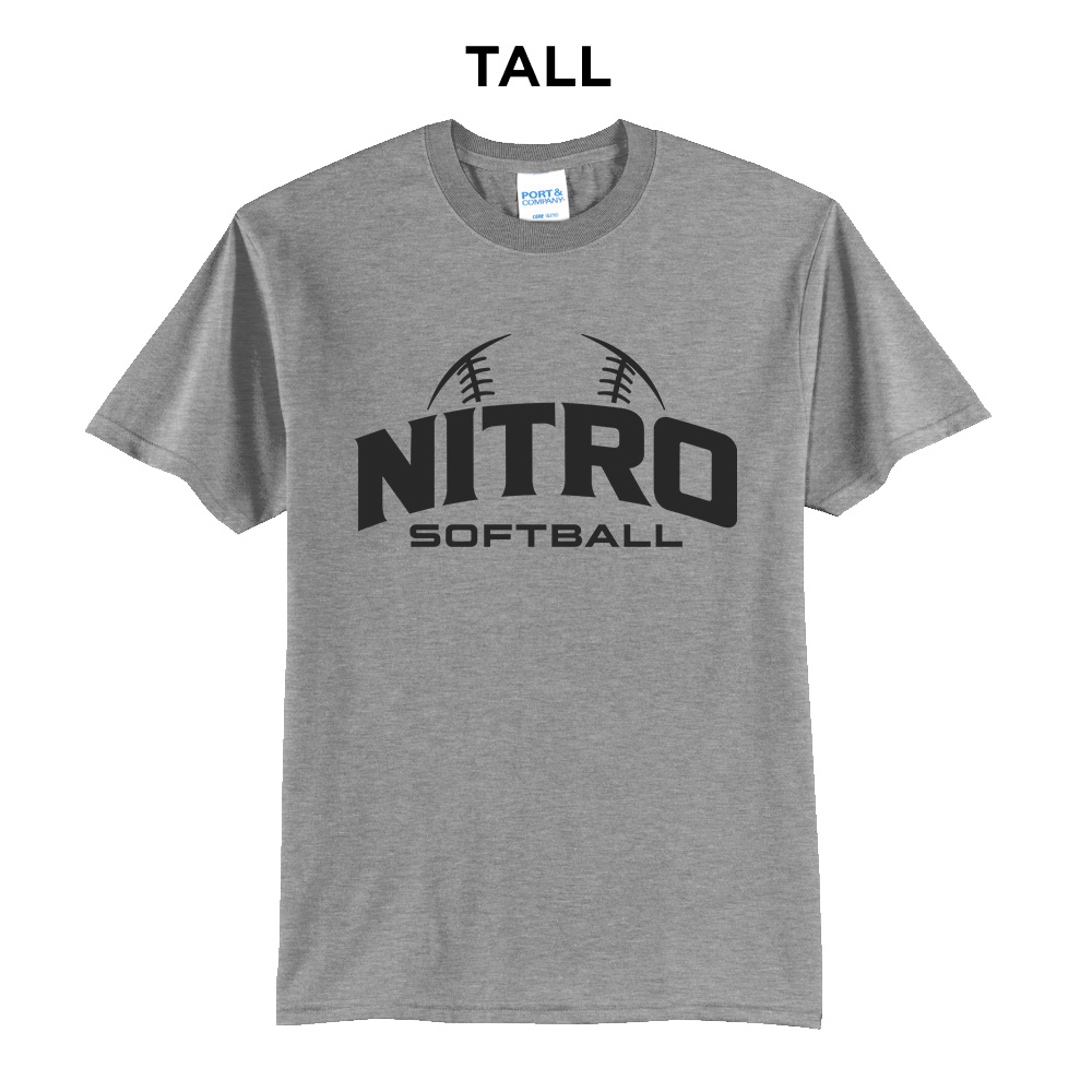Nitro SB Club Tall Short Sleeve Tee-Athletic Heather