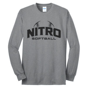 Nitro SB Club Unisex Cotton Long Sleeve Tee-Athletic Heather