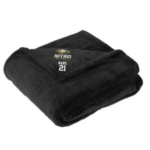 Nitro SB Club Port Authority Oversized Ultra Plush Blanket 60X85-Black