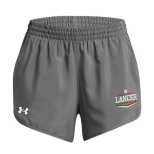 NS Baseball Women’s UA Fly-By Unlined 3″ Shorts-Castlerock (XL Is out of stock)