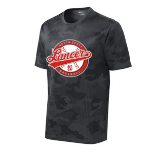NS Baseball Sport-Tek CamoHex Tee Adult-Iron Grey