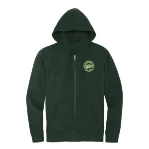 Boone Softball Club District V.I.T. Fleece Full-Zip Hoodie-Forest Green