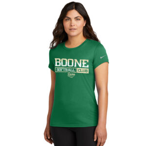 Boone Softball Club Nike Women’s Swoosh Sleeve rLegend Tee-Gorge Green