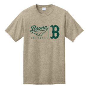 Boone Softball Club Unisex CVC Tee-Desert Tan Heather