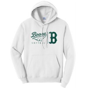 Boone Softball Club Unisex Fleece Hooded Sweatshirt-White
