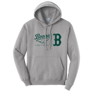 Boone Softball Club Unisex Fleece Hooded Sweatshirt-Athletic Heather