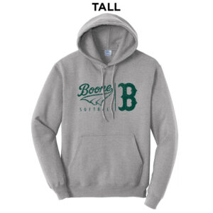 Boone Softball Club Tall Fleece Hooded Sweatshirt-Athletic Heather