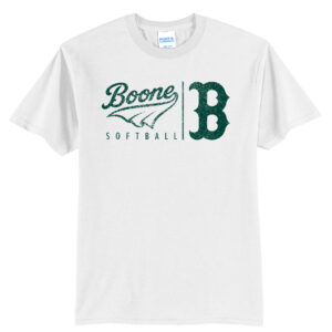 Boone Softball Club Unisex Short Sleeve Tee-White