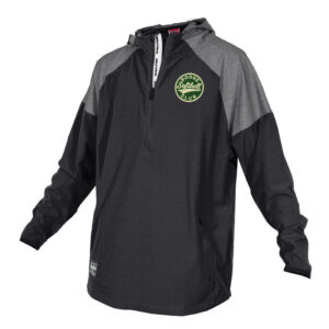 Boone Softball Club Rawlings Colorsync Long Sleeve 1/2 zip hooded  BP Jacket Men-Black