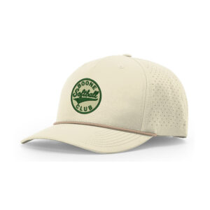 Boone Softball Club Richardson Laser PERF Performance Rope Cap-Oat Milk Elmwood