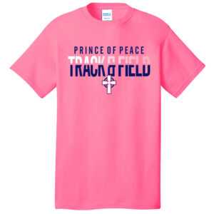 POP Unisex Short Sleeve Tee-Neon Pink