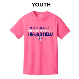 POP Youth Short Sleeve Tee-Neon Pink