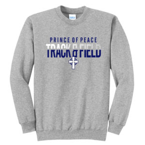 POP Unisex Fleece Crewneck Sweatshirt-Athletic Heather