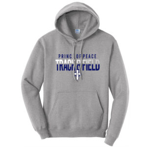 POP Unisex Fleece Hooded Sweatshirt-Athletic Heather