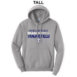 POP Tall Fleece Hooded Sweatshirt-Athletic Heather