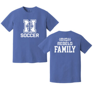 POP Unisex Comfort Colors Pigment Dyed Short Sleeve Shirt-Flo Blue