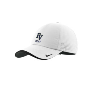 PV Girls Golf Nike Dri-FIT Perforated Performance Cap-White/Black