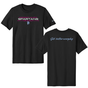 PV Girls Golf Nike Swoosh Sleeve rLegend Tee Men-Black