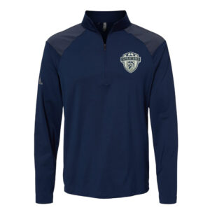 PV Soccer Adidas – Shoulder Stripe Quarter-Zip Pullover Men-Navy