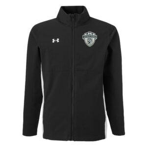 PV Soccer Under Armour UA Rival Stretch Woven Men’s Full Zip-Black