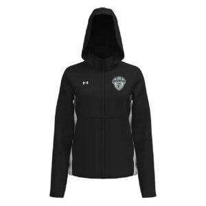 PV Soccer Under Armour Rival Stretch Woven Women’s Jacket-Black/White