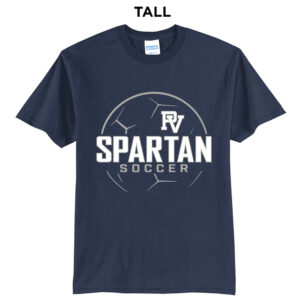 PV Soccer Tall Short Sleeve Tee-navy