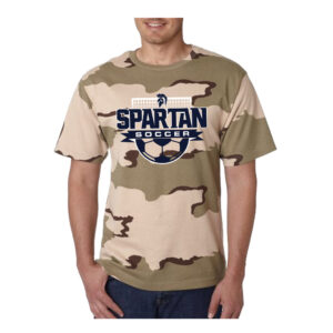 PV Soccer Code V Adult Camouflage T-Shirt-Desert Camo WHILE SUPPLIES LAST