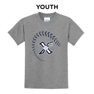 PV Xplosion Youth Short Sleeve Tee-Athletic Heather