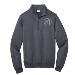 PV Xplosion Unisex Core Fleece 1/4-Zip Pullover Sweatshirt  -Heather Navy