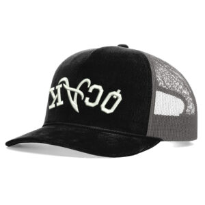 Knights Baseball Richardson Troutdale Corduroy Cap – Split Color-Black/Charcoal