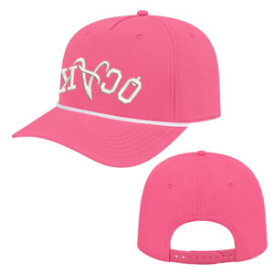 Knights Baseball ICON performance rope golf cap-Hot Pink/White